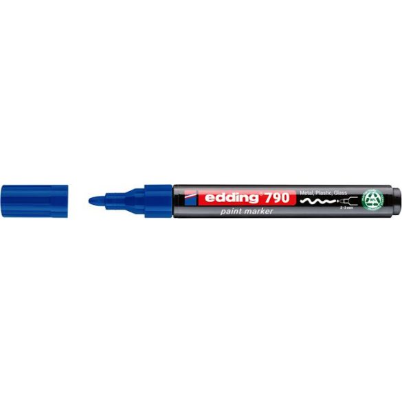 Lakkmarker, 2-3 mm, PCR, EDDING "790", kék