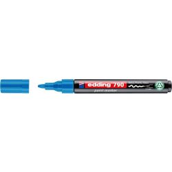   Lakkmarker, 2-3 mm, PCR, EDDING "790", világoskék
