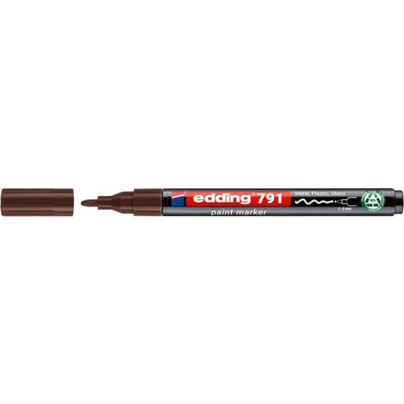 Lakkmarker, 1-2 mm, PCR, EDDING "791", barna