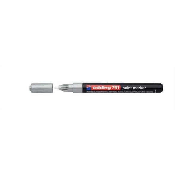 Lakkmarker, 1-2 mm, EDDING "791", ezüst