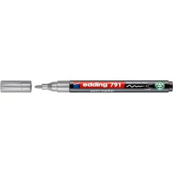 Lakkmarker, 1-2 mm, PCR, EDDING "791", ezüst