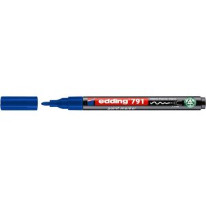 Lakkmarker, 1-2 mm, PCR, EDDING "791", kék