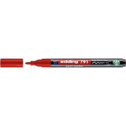 Lakkmarker, 1-2 mm, PCR, EDDING "791", piros