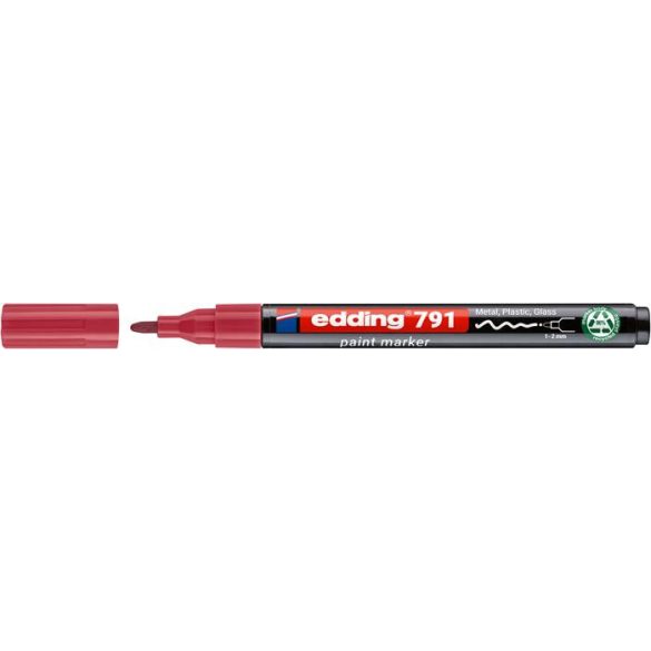 Lakkmarker, 1-2 mm, PCR, EDDING "791", rózsaszín