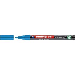   Lakkmarker, 1-2 mm, PCR, EDDING "791", világoskék