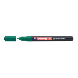 Lakkmarker, 1-2 mm, EDDING "791", zöld