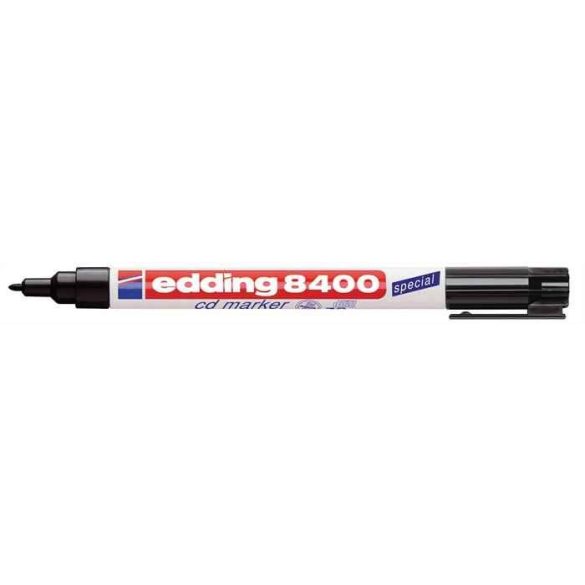 Alkoholos marker, CD/DVD, 0,5-1 mm, EDDING "8400"