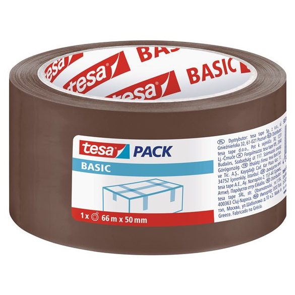 Csomagolószalag, 50 mm x 66 m, TESA