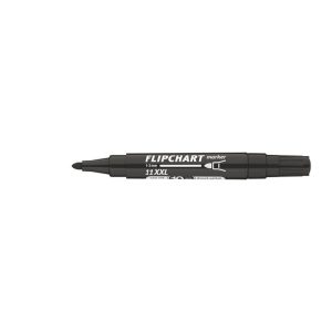 Flipchart marker, 1-3 mm, kúpos, ICO "Artip 11 XXL", fekete