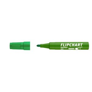 Flipchart marker, 1-3 mm, kúpos, ICO "Artip 11", zöld