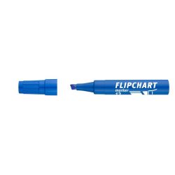  Flipchart marker, 1-4 mm, vágott, ICO "Artip 12", kék