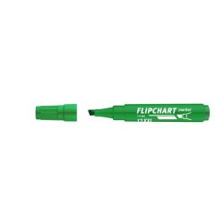   Flipchart marker, 1-4 mm, vágott, ICO "Artip 12 XXL", zöld
