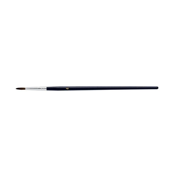 Ecset póniszőr, 4-es, festett fanyelű, ICO