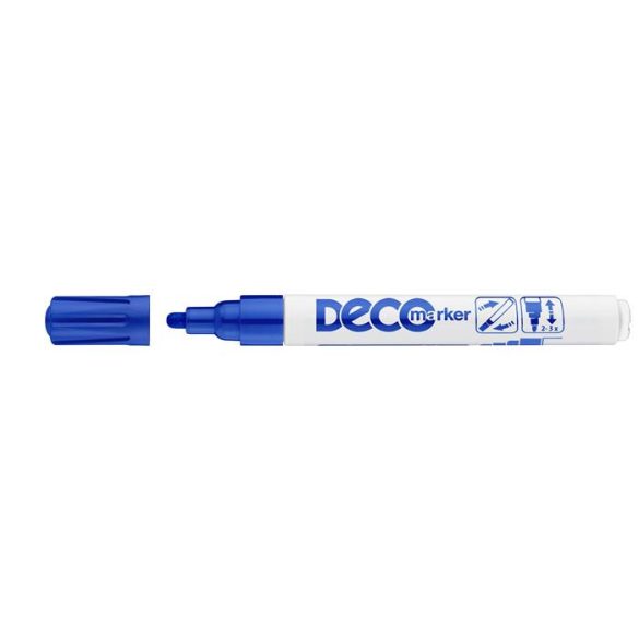 Lakkmarker, 2-4 mm, ICO "Decomarker" kék