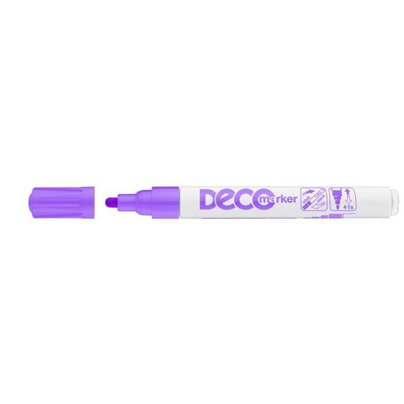 Lakkmarker, 2-4 mm, ICO "Decomarker" lila
