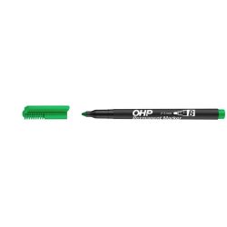 Alkoholos marker, OHP, 2-3 mm, B, ICO, zöld