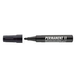   Alkoholos marker, 1-3 mm, kúpos, ICO "Permanent 11", fekete