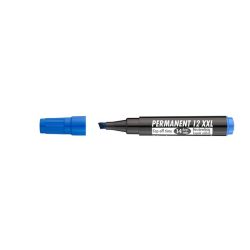   Alkoholos marker, 1-4 mm, vágott, ICO "Permanent 12 XXL", kék