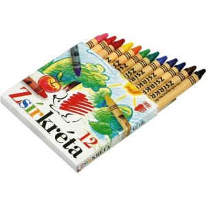 Zsírkréta, 12 szín, ICO "Süni"