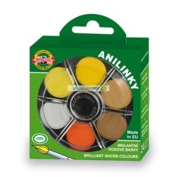 Vízfesték, 24 darabos, 22,5 mm, KOH-I-NOOR