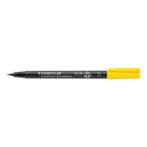 Alkoholos marker, OHP, 0,4 mm, STAEDTLER "Lumocolor 313 S", sárga
