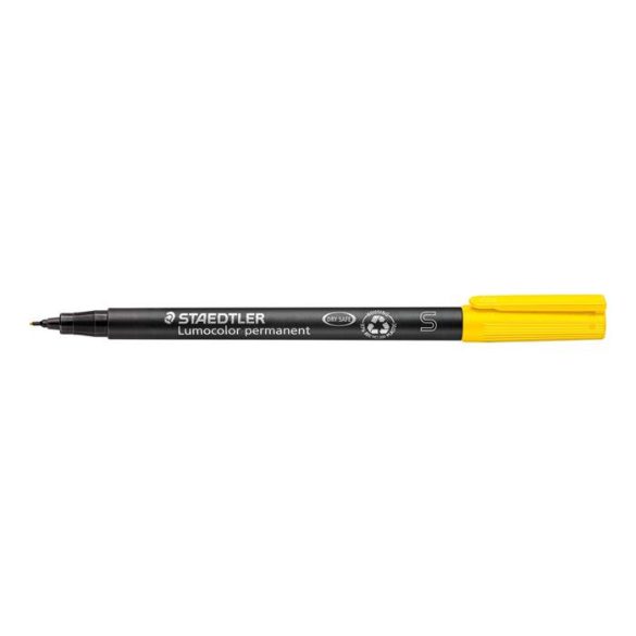 Alkoholos marker, OHP, 0,4 mm, STAEDTLER "Lumocolor 313 S", sárga