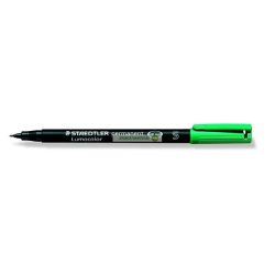   Alkoholos marker, OHP, 0,4 mm, STAEDTLER "Lumocolor 313 S", zöld