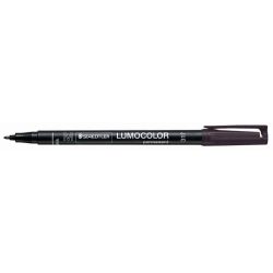   Alkoholos marker, OHP, 1 mm, STAEDTLER "Lumocolor 317 M", fekete