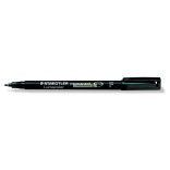 Alkoholos marker, OHP, 0,6 mm, STAEDTLER "Lumocolor 318 F", piros