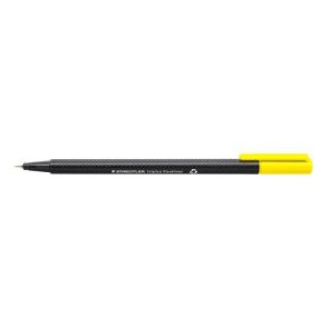 Tűfilc, 0,3 mm, STAEDTLER "Triplus", sárga