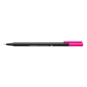 Tűfilc, 0,3 mm, STAEDTLER "Triplus", magenta