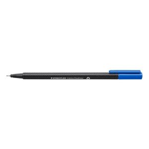 Tűfilc, 0,3 mm, STAEDTLER "Triplus", ciánkék