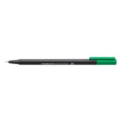 Tűfilc, 0,3 mm, STAEDTLER "Triplus", zöld
