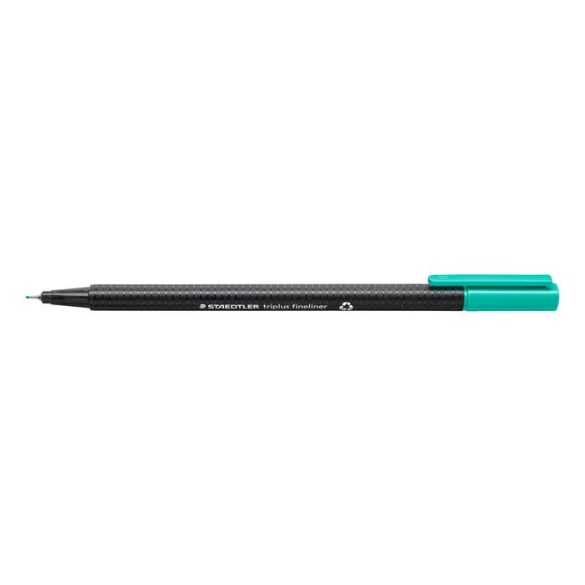 Tűfilc, 0,3 mm, STAEDTLER "Triplus", türkiz