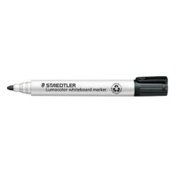   Táblamarker, 2 mm, kúpos, STAEDTLER "Lumocolor 351", fekete