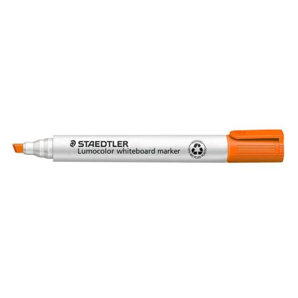 Táblamarker, 2 mm, kúpos, STAEDTLER "Lumocolor 351", narancssárga