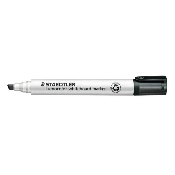 Táblamarker, 2 mm, kúpos, STAEDTLER "Lumocolor 351", fekete