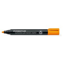   Alkoholos marker, 2 mm, kúpos, STAEDTLER "Lumocolor 352", narancssárga