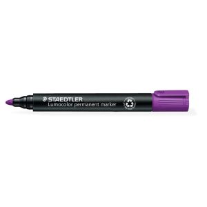 Alkoholos marker, 2 mm, kúpos, STAEDTLER "Lumocolor 352", lila