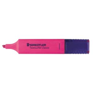 Szövegkiemelő, 1-5 mm, STAEDTLER "Textsurfer Classic 364", rózsaszín