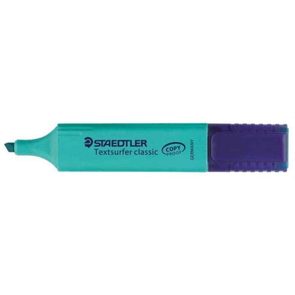 Szövegkiemelő, 1-5 mm, STAEDTLER "Textsurfer Classic 364", türkiz