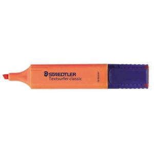 Szövegkiemelő, 1-5 mm, STAEDTLER "Textsurfer Classic 364", narancssárga
