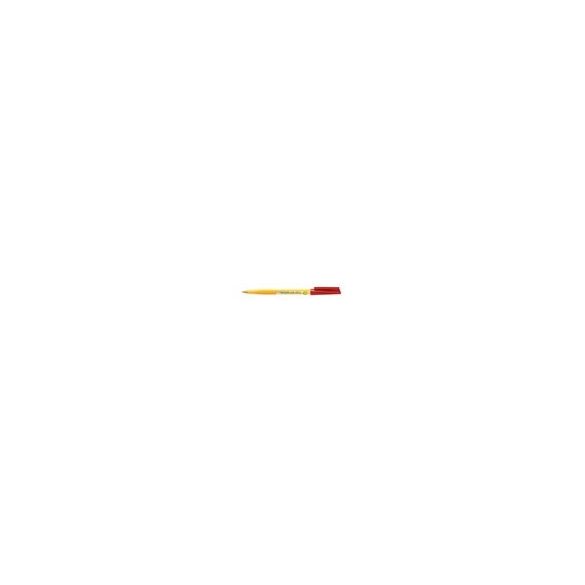 Golyóstoll, 0,3 mm, kupakos, STAEDTLER "Stick 430 F", piros