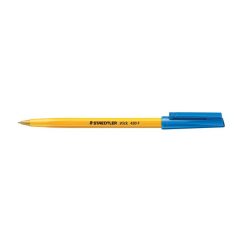  Golyóstoll, 0,3 mm, kupakos, STAEDTLER "Stick 430 F", kék