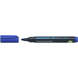   Alkoholos marker, 1-3 mm, kúpos, SCHNEIDER "Maxx 130", kék