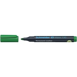   Alkoholos marker, 1-3 mm, kúpos, SCHNEIDER "Maxx 130", zöld
