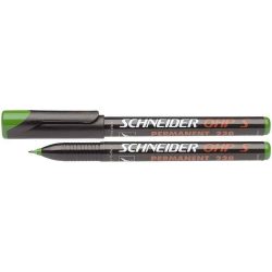  Alkoholos marker, OHP, 0,4 mm, SCHNEIDER "Maxx 220 S", zöld