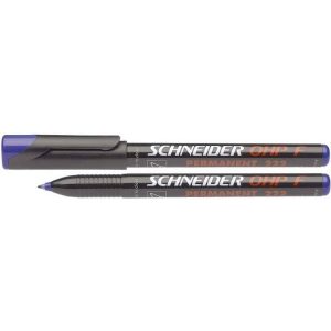 Alkoholos marker, OHP, 0,7 mm, SCHNEIDER "Maxx 222 F", kék