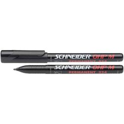   Alkoholos marker, OHP, 1 mm, SCHNEIDER "Maxx 224 M", fekete