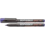 Alkoholos marker, OHP, 1 mm, SCHNEIDER "Maxx 224 M", fekete